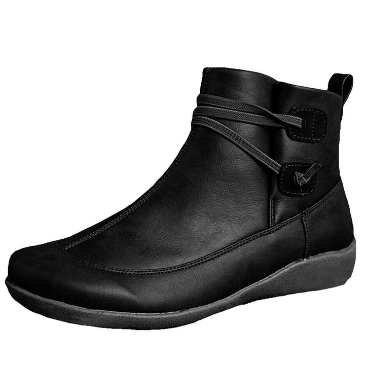 Camille - Warm Leather Winter Boots