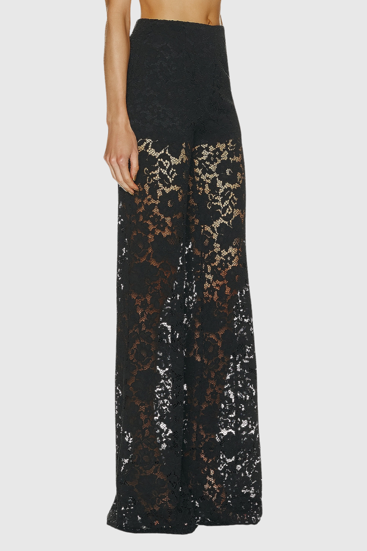Sofia- Floral Lace Pants Set