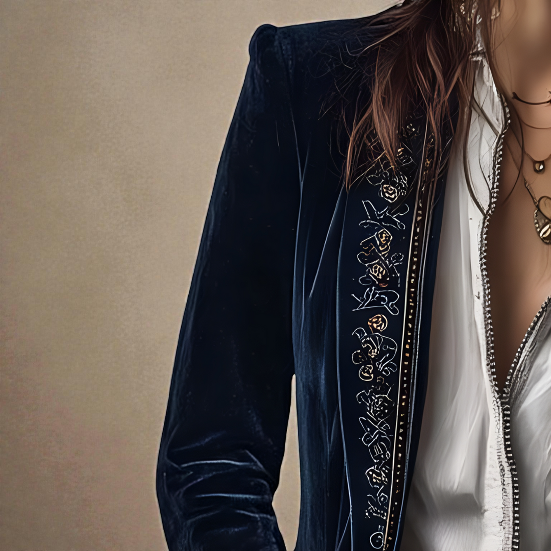 Elise™ Luxury Velvet Jacket