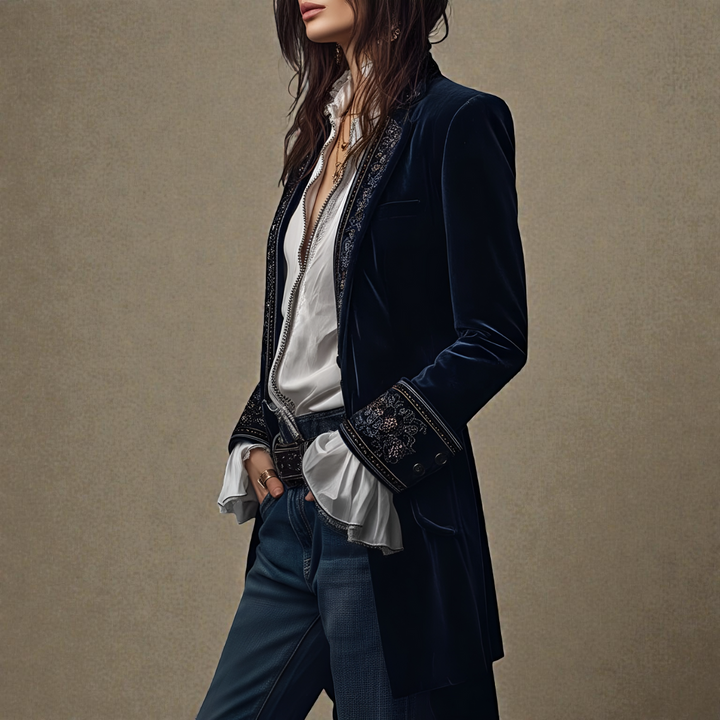 Elise™ Luxury Velvet Jacket