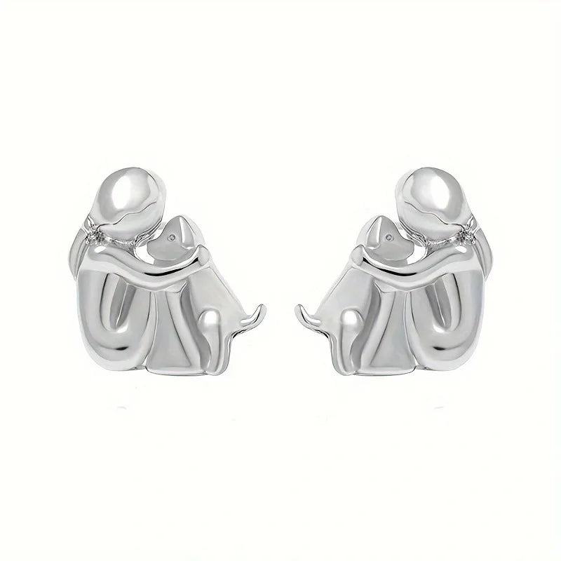 SofiaMei | Dog Embrace Earring
