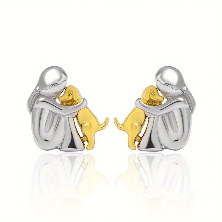 SofiaMei | Dog Embrace Earring