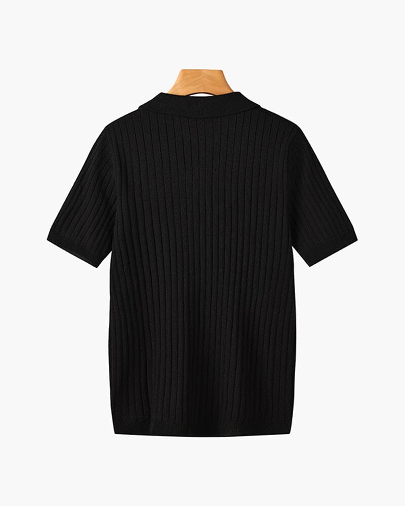 GIMCHEON Knit Polo Shirt
