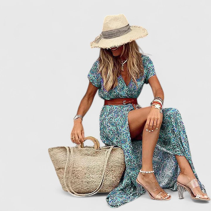 Lorraine | Stylish Boho Maxi Dress