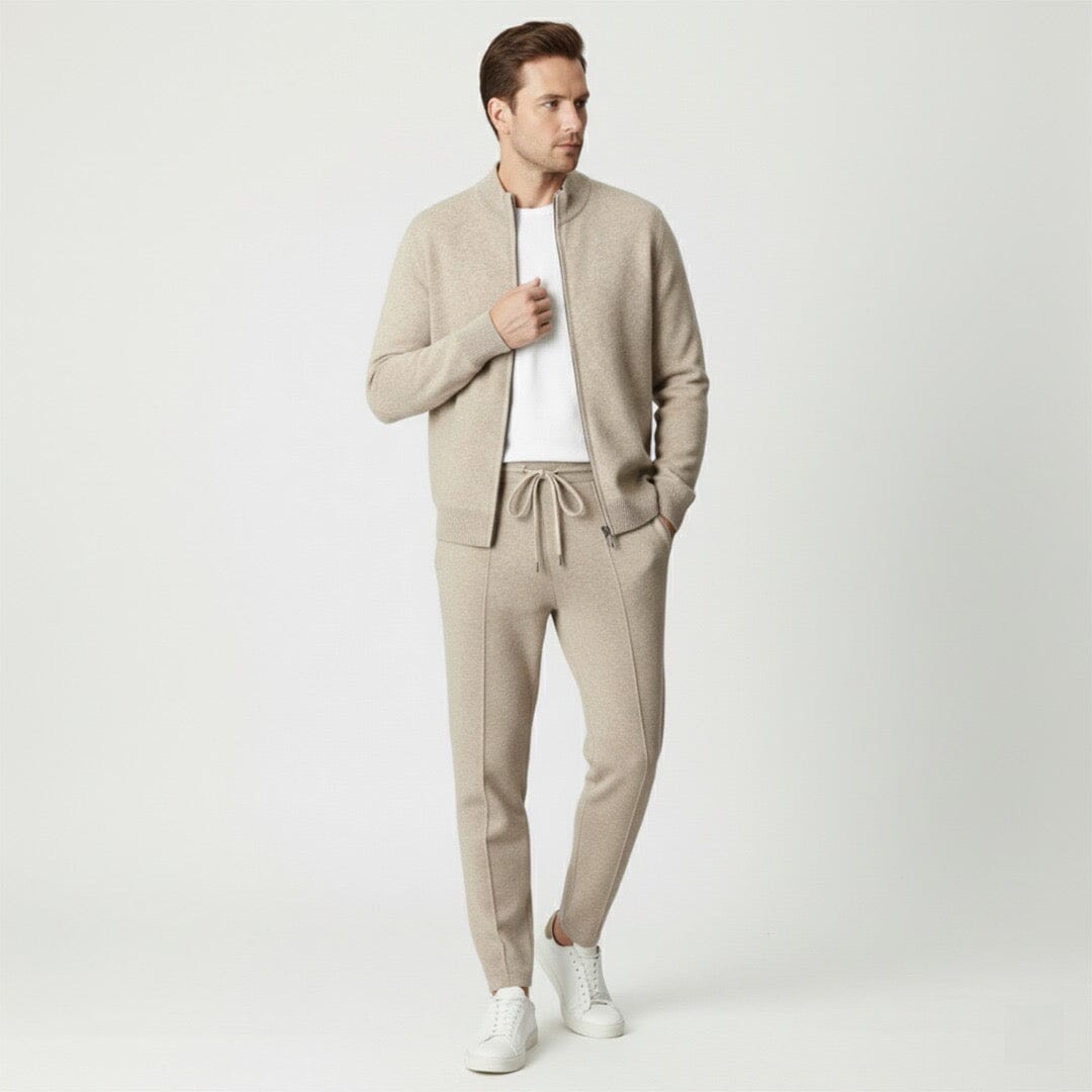 SET MADE OF PURE EXTRA FINE MERINO WOOL