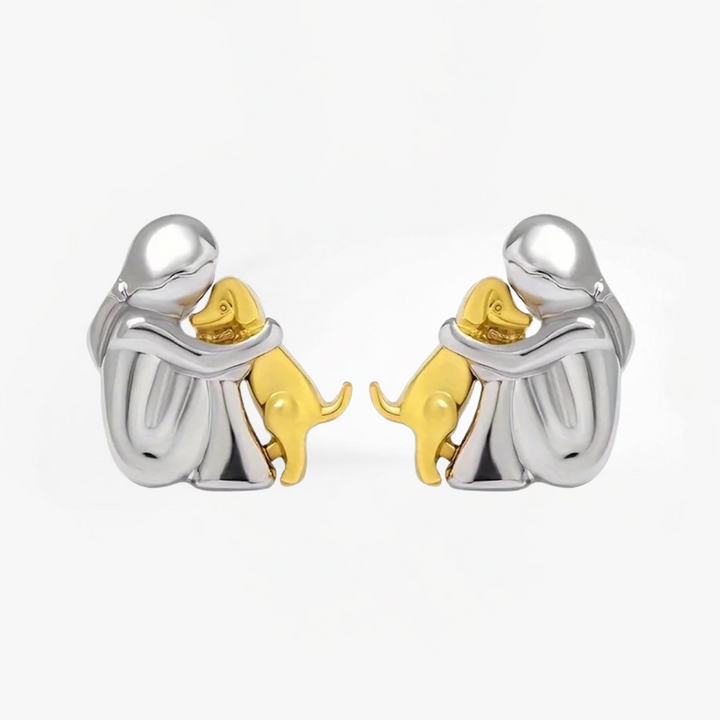 SofiaMei | Dog Embrace Earring