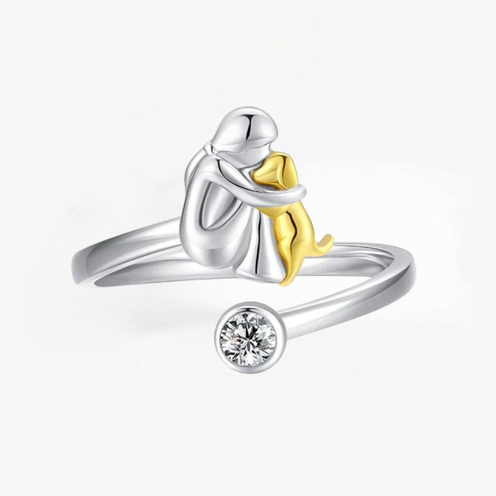 SofiaMei | Dog Embrace Ring